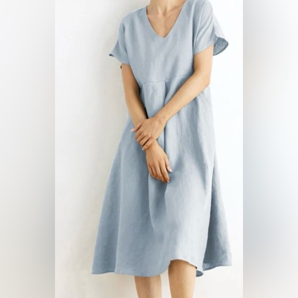 💥PRICE DROP💥 Grae Cove Linen Ainsley Dress